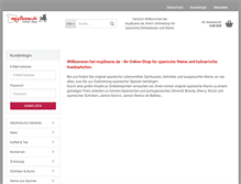 Tablet Screenshot of muybueno.de